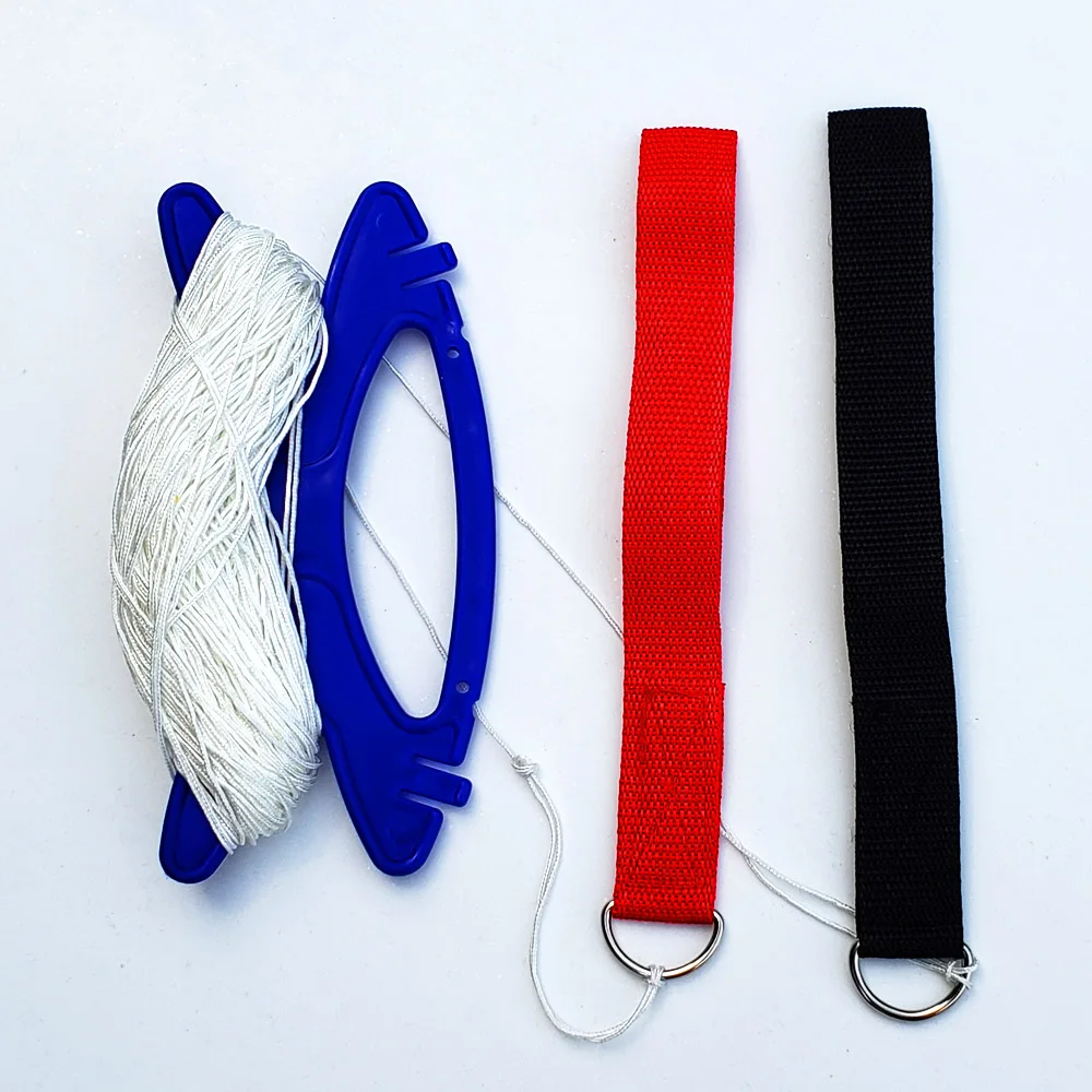 

High Quality 1.8m Dual Line Parafoil Kite With Control Bar Power Braid Sailing Kitesurf Rainbow Sports Beach