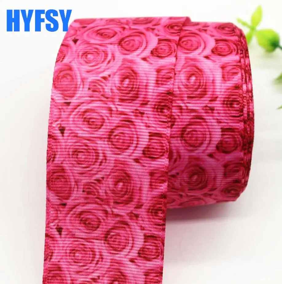 flower1-1/2 38 мм лента DIY ручной бант подарочная упаковка 10 ярдов. Корсажные ленты головной убор с цветами красочные - Цвет: 6
