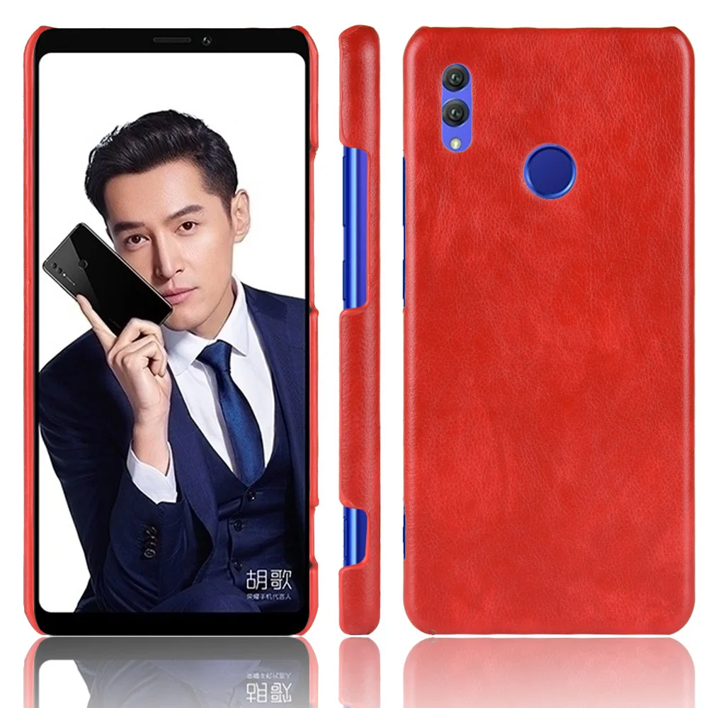 For Huawei Honor Note 10 Case Hard PC+PU Leather Retro Litchi grain Phone Note10 Cover | Мобильные телефоны и аксессуары