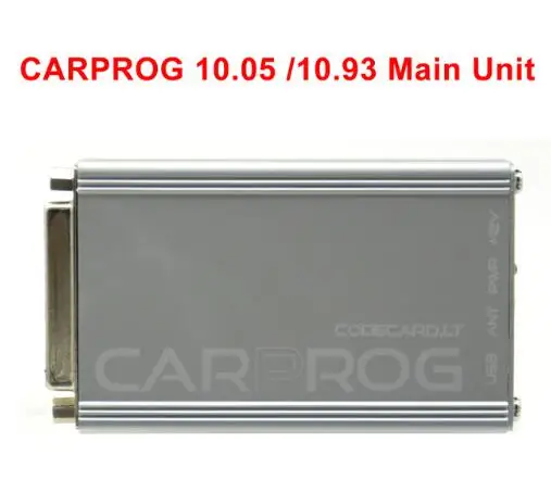 V10.0.5/V8.21 Carprog Основной блок полный адаптер автомобиля Prog 8,21 онлайн-программатор для подушки безопасности/радио/тире/IMMO/ЭБУ инструмент для ремонта авто - Цвет: v10.05 v10.93 main