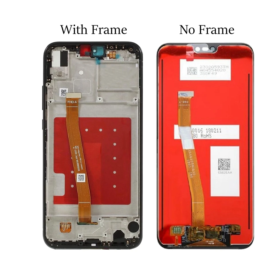 Для Huawei P20 Lite LCD + кодирующий преобразователь сенсорного экрана в сборе Замена с