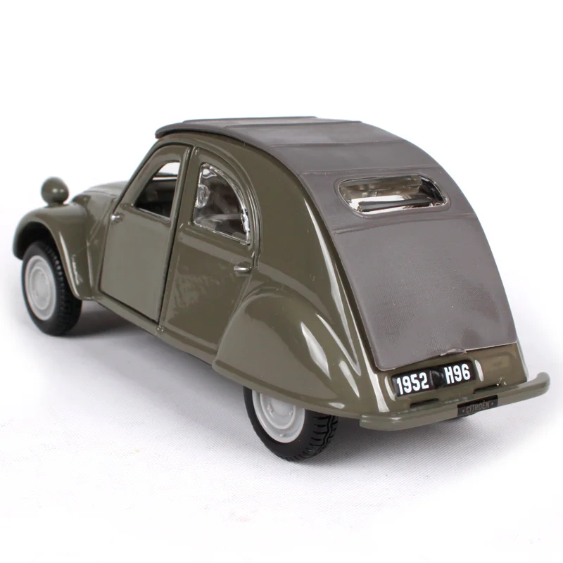 Bburago 1:32 1952 Citroen 2CV ретро классический автомобиль литья под давлением модель
