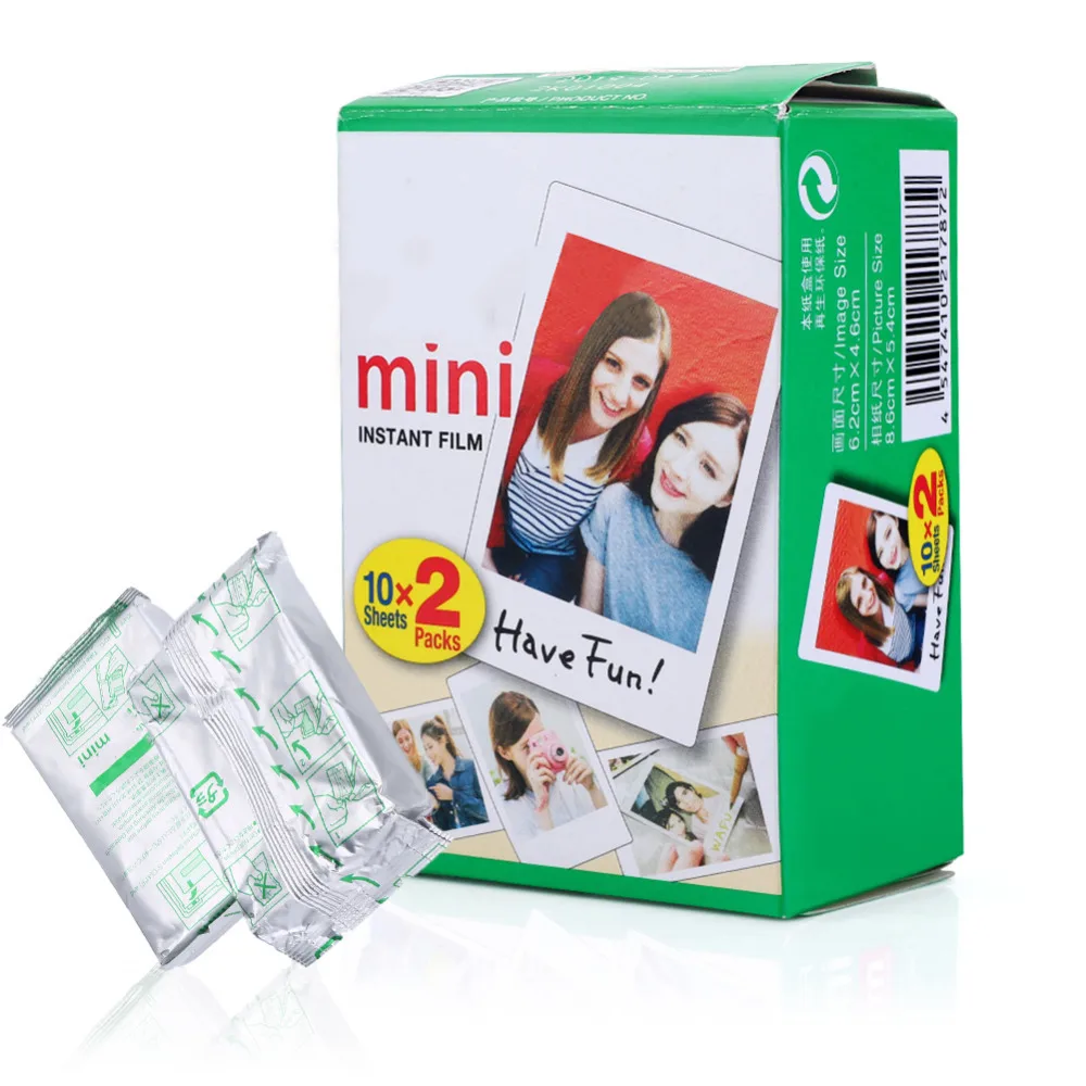 10-40 листов Fujifilm пленка белая пленка для Instax Mini Edge Фотобумага для цифровой фотокамеры Fuji Instax mini 8/фотоаппаратов моментальной печати 7 s/25/50/90 3 дюймов фотоальбом