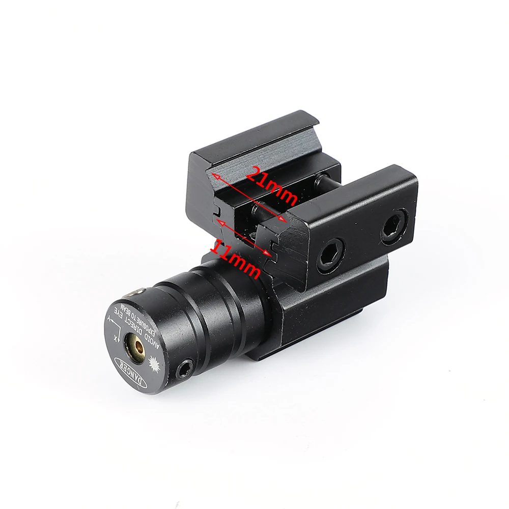 Тактический лазерный прицел Ohhunt Red Dot мини-прицел с красной точкой 11 мм/20 мм
