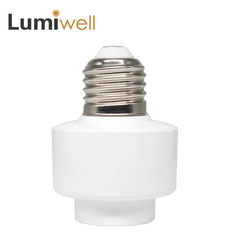 Lumiwell беспроводной wifi E27 лампа база держатель освещение базы Голосовое управление