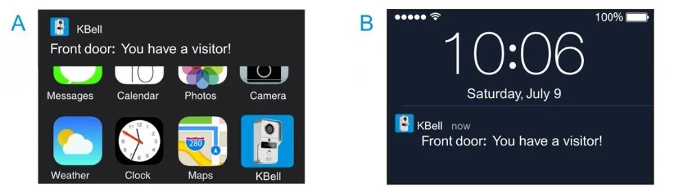 KW02C умный дом Android iphone видео Wifi unclock видео камера телефон дверной звонок Поддержка умный замок беспроводной ключ карта