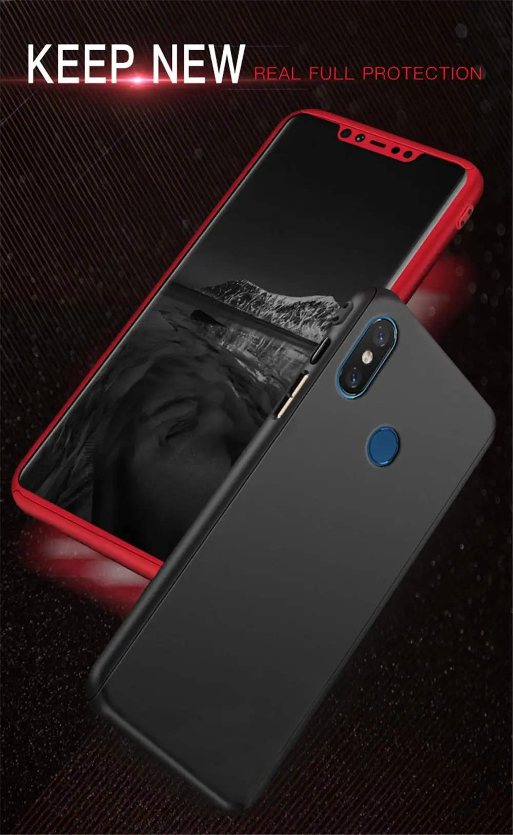 360 Жесткий Полный Чехол для Xiaomi mi 5 8 Lite SE 5X 6X 5S Plus Note 2 3 mi x 2 Play PocoPhone F1 A1 A2 защитное стекло Funda