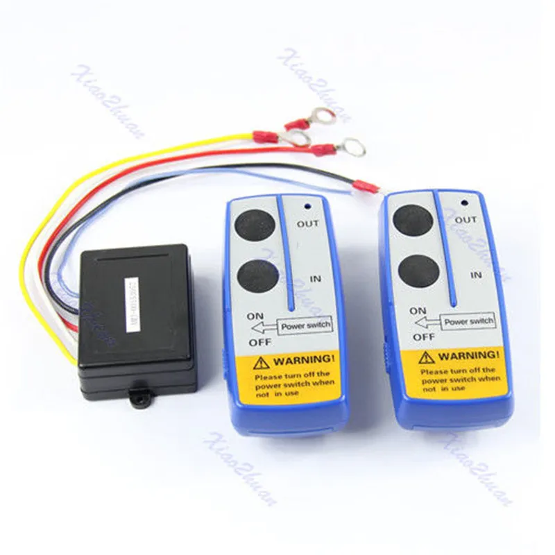Remote Control Universal Wireless Winch Switch Handset Kit 50ft 12V For Jeep ATV SUV UTV | Электроника