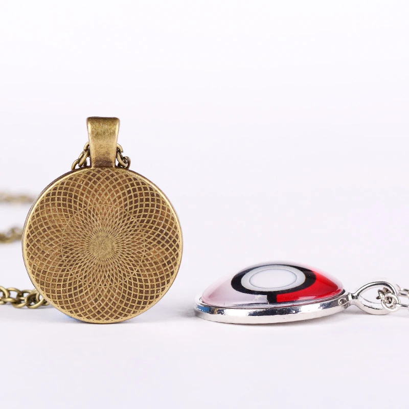 Новинка 2017 ювелирное изделие серебро/бронза цвета Покемон игра покебол кулон