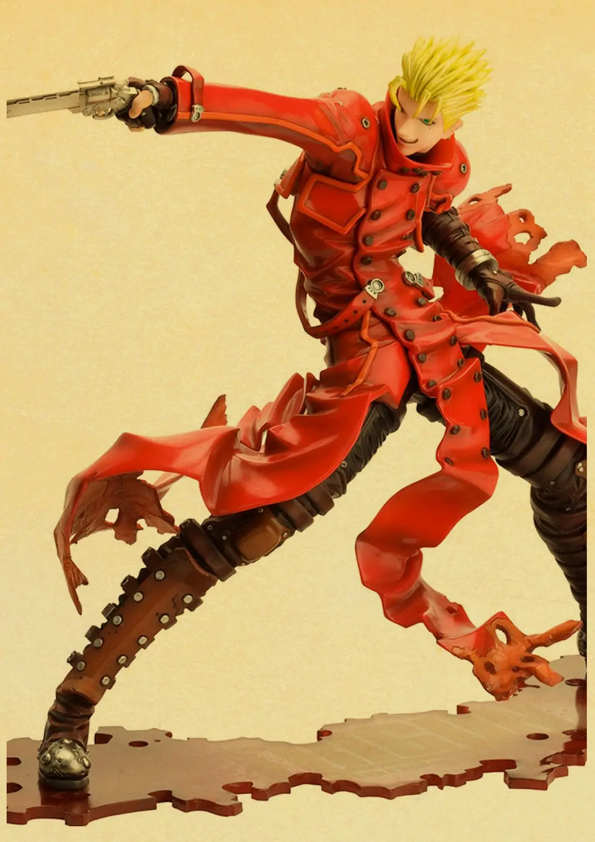 T015 Trigun аниме Ретро плакат стикер бар настенные наклейки декоративные настенные украшения дома - Цвет: T015