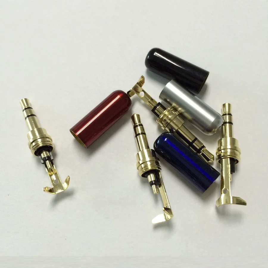 10 шт. 3 полюса Jack 5 RCA разъем аудио мм стерео гарнитура двойной трек для наушников с