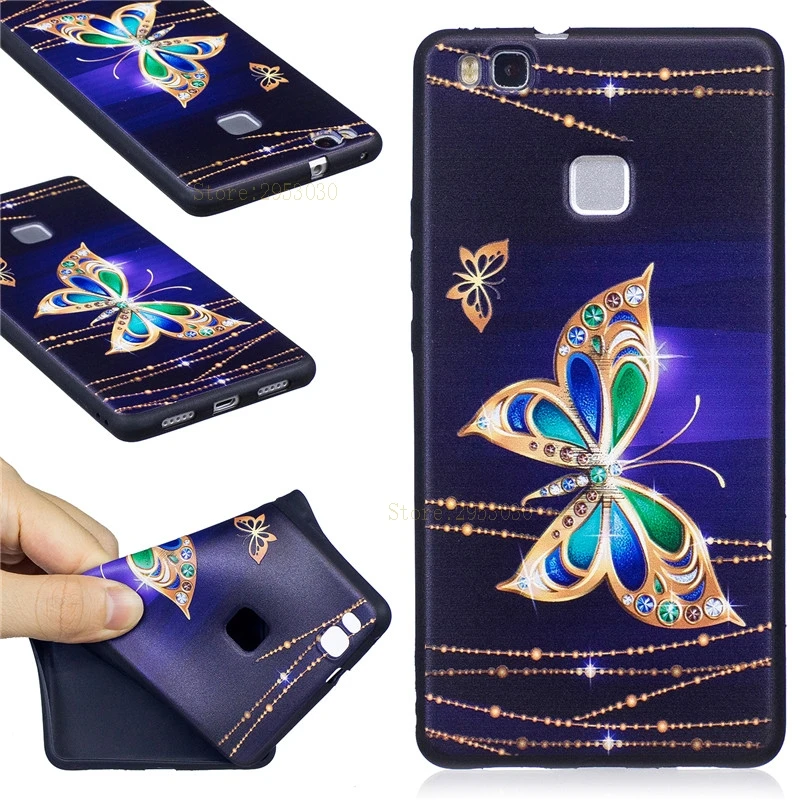 Чехол для huawei P9 P 9 lite VNS L53 L52 L21 L31 черный ТПУ силиконовый чехол Funda Coque для huawei P9Lite VNS-L21 VNS-L31 сумки