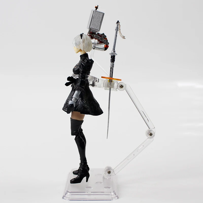 14 см НИР: автоматы фигурка героя подвижные YoRHa No.2 Тип B & машина Lifeform ПВХ 2B НИР