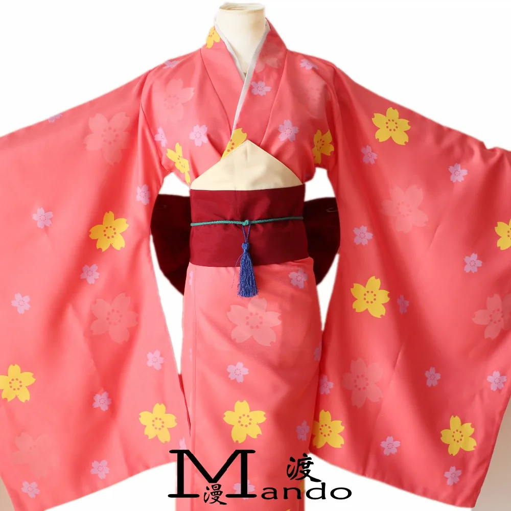 Аниме Gugure! Женский костюм Kokkuri san на Хэллоуин Ichimatsu Kohina японское кимоно|womens costumes