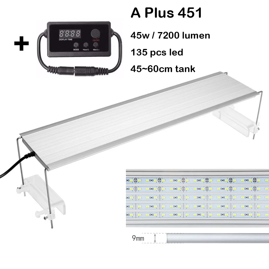 Plus 451 Controller Chihiros A plus серия водная Светодиодная лампа для роста растений S2 Pro Sunrise Sunset timmer диммер стиль ada водяное растение для аквариума - Цвет: Plus 451 Controller