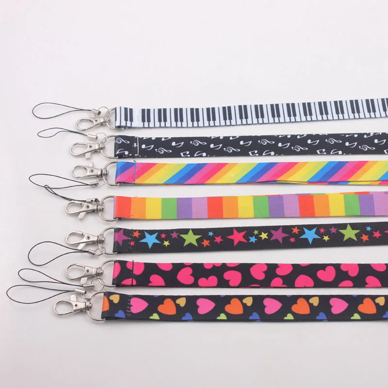 Фортепиано Ключ шнур значок ID держатели Музыка Примечание дизайн черный и белый