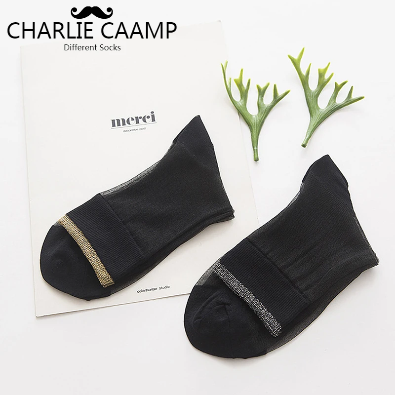 2018 новые женские весенне-летние модные черные хлопковые нейлоновые прозрачные