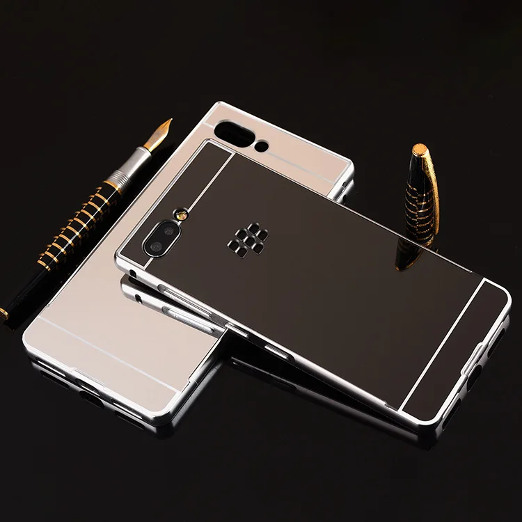Для BLACKBERRY KEY2 чехол 4,5 Зеркальный Алюминиевый металлический бампер Жесткий ПК чехол для BLACKBERRY KEY 2 KEYTWO KEY TWO
