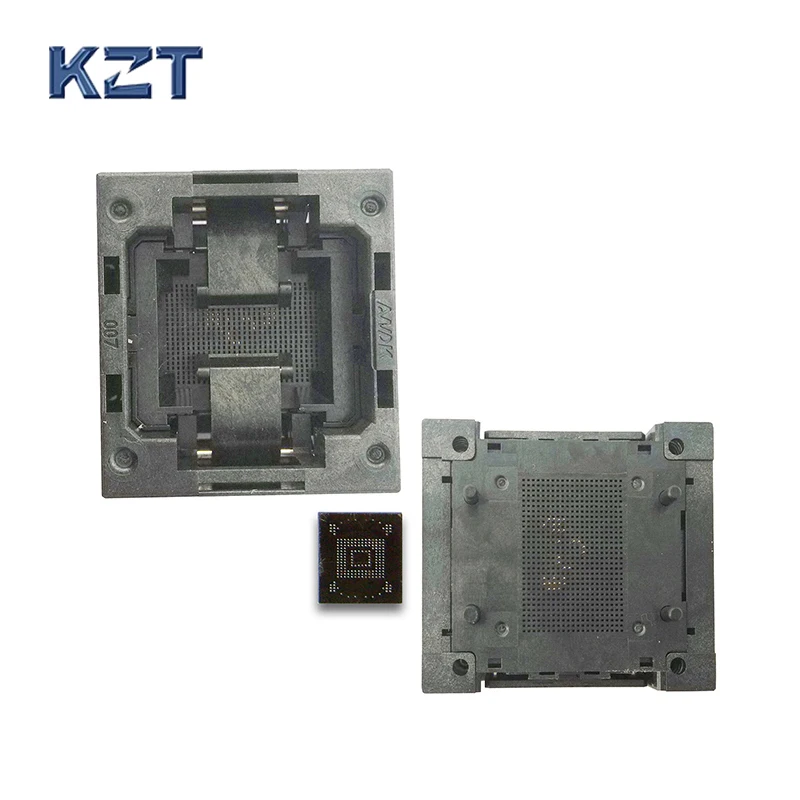 

eMMC153/169 Reader Test Socket IC Body Size 11.5x13mm Pitch 0.5mm BGA153 BGA169 Burn in Socket Adapter Flash Data Recovery
