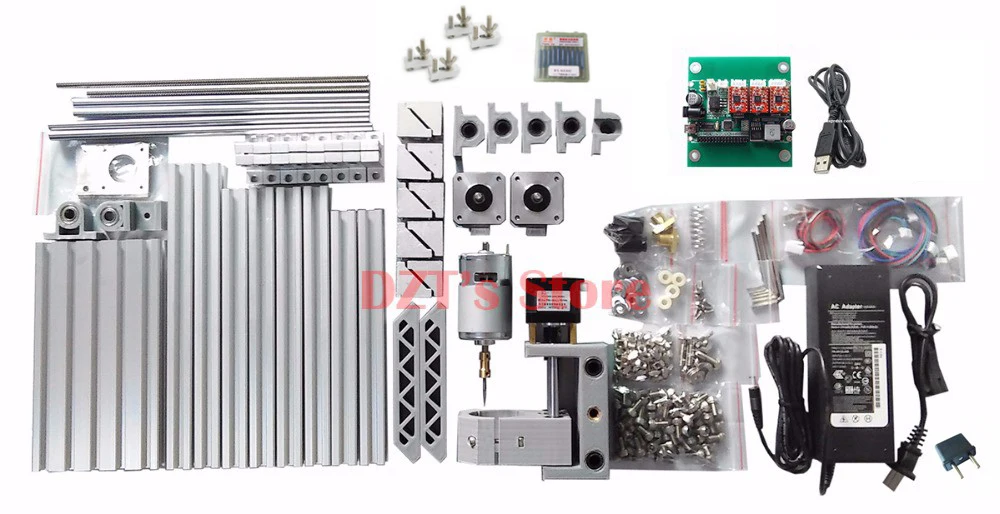 CNC 2418 GRBL управления Diy станок с ЧПУ, рабочая зона 24x18x4,5 см, 3 оси Pcb ПВХ фрезерный станок, древесины маршрутизатор, резьба гравер, v2.5