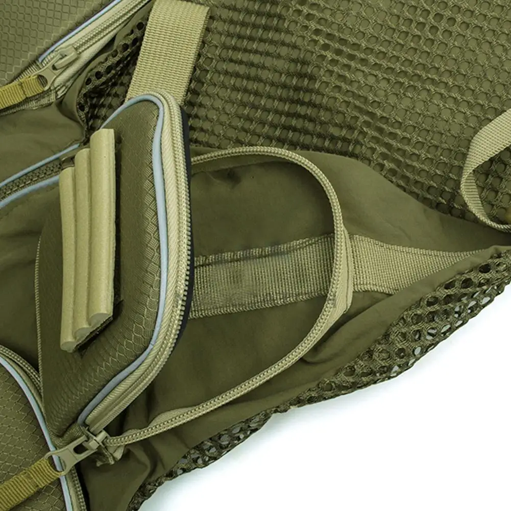 Kuulee Рыбалка зеленый военный жилет|Рыбацкие куртки| |