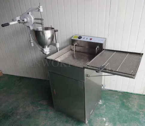 110V 220V нержавеющая сталь коммерческий цветок Круглый форма шарика Пончик