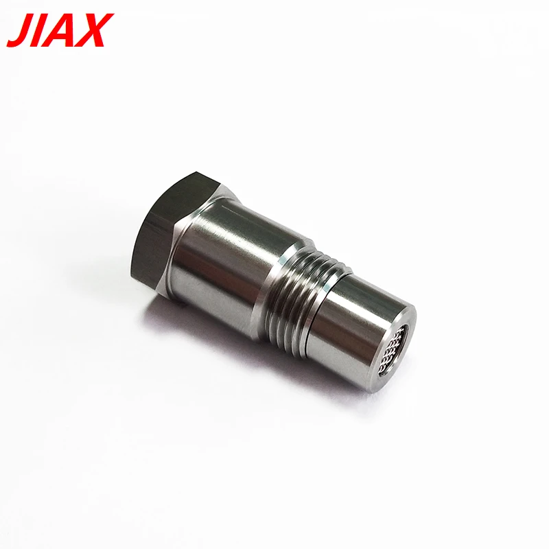 Универсальный из нержавеющей стали M18x1.5 O2 кислородный датчик расширение разделитель удалить неисправность разъем серебро