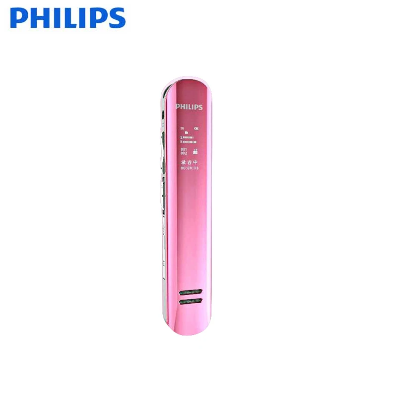 Philips Профессиональный голосовой активации цифровой Аудио Диктофон 8 GB USB Spy Pen PCM 1536