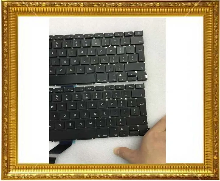 Совершенно новая клавиатура A1425 для ноутбука Macbook Pro Retina UK MD212 MD212LL/A | Компьютеры и