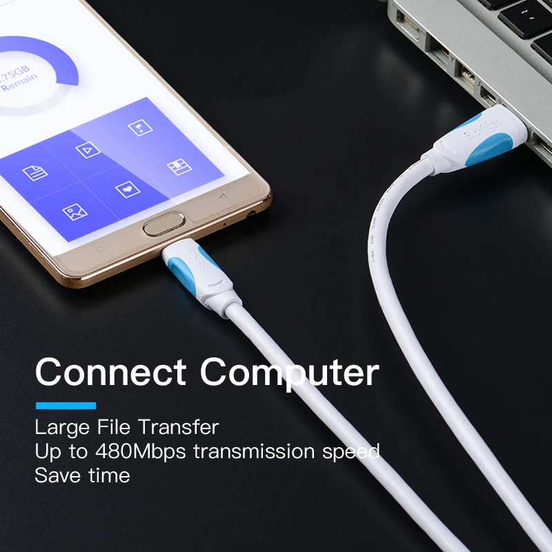 Vention USB C кабель usb type 2A 3 1 Быстрая зарядка для передачи данных samsung Huawei zuk LG Xiaomi|cable