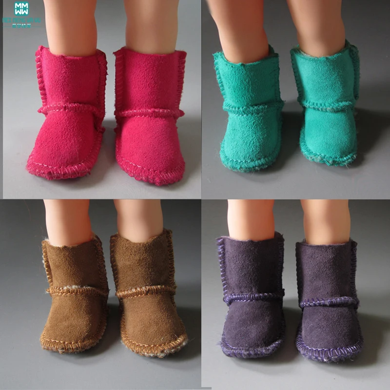 1 шт. мини-обувь для кукол ботинки из овечьей кожи Подходит BJD кукла игрушка для 1/4 1/3 BJD кукла и 16 дюймов 40 см кукла Шэрон(без картонных коробок
