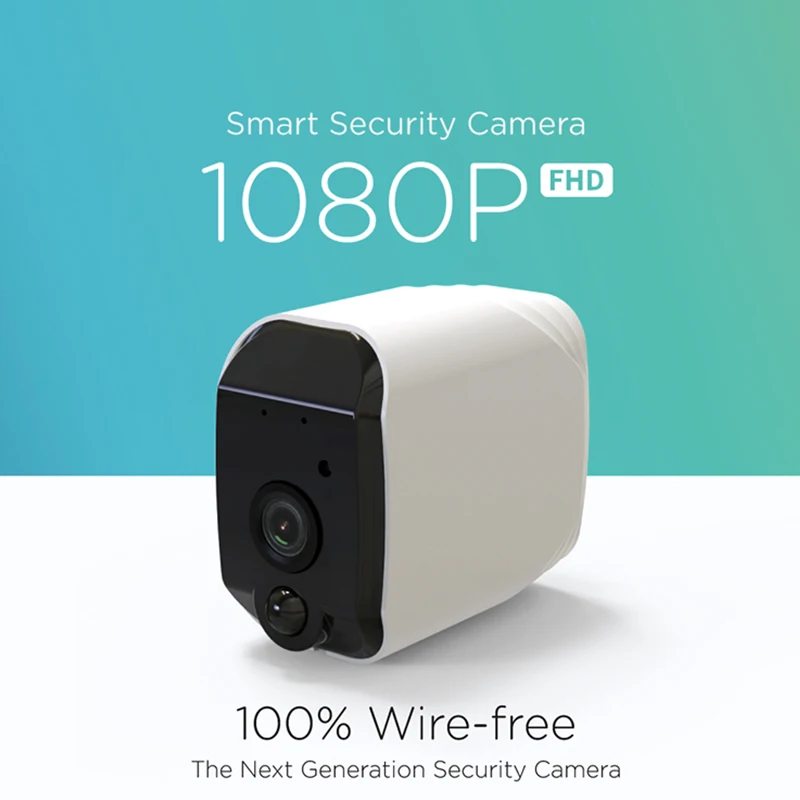 1080P Full HD батарея уличная камера беспроводная WiFi батарея ip-камера двухсторонняя аудио перезаряжаемая камера безопасности