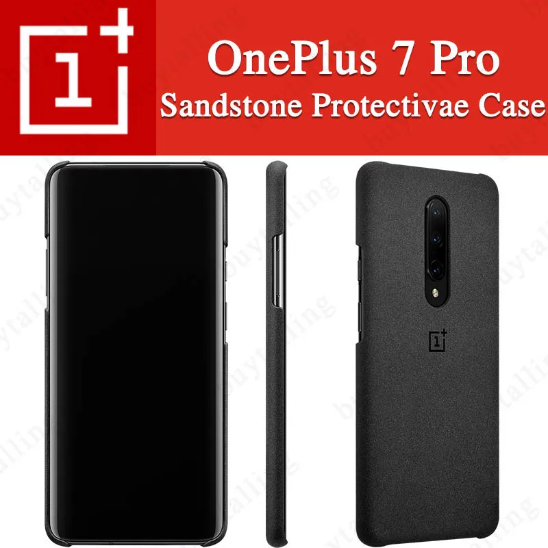 7pro h Sandstone Чехол-бампер для OnePlus 7 Pro Premium bundle 1+ 7PRO x1 пули типа C x1 варп-заряд 30 адаптер питания x1 варп-заряд type-C кабель x1 - Цвет: 7pro h Sandstone