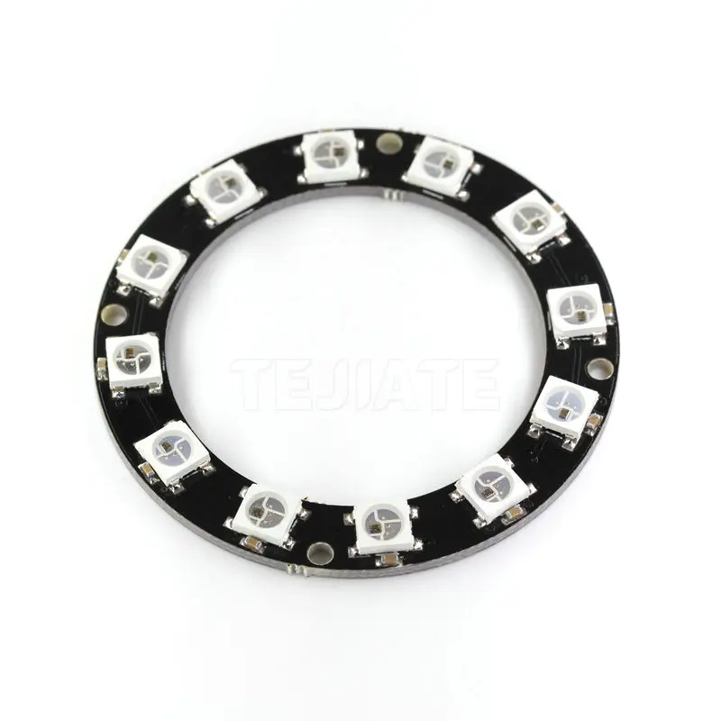 RGB LED Ring 12 бит WS2812 5050 со встроенным модулем драйвера|Интегральные схемы| |