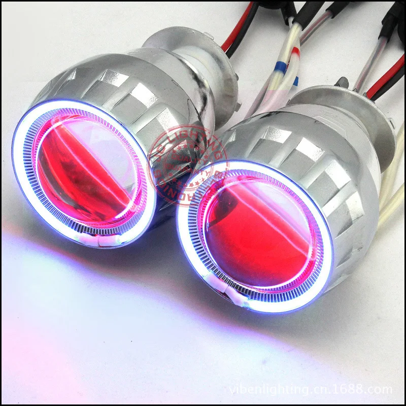 2 5 &quotВодонепроницаемый биксеноновый комплект линз для проектора с глазами