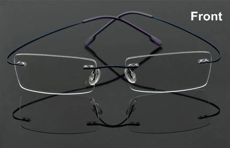 Очки с гибкой дужкой из титана и металла без винтов 9 цветов|optical frame|glasses optical