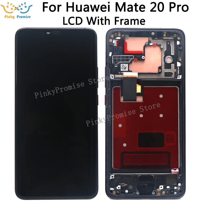 Оригинальный ЖК-дисплей 6 39 дюйма для Huawei mate 20 Pro сенсорный экран дигитайзер в