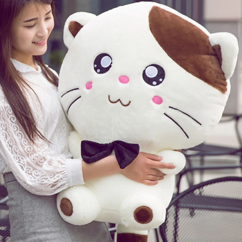 Dorimytrader Kawaii Мультфильм толстый кот плюшевая кукла большая набивная аниме котенок