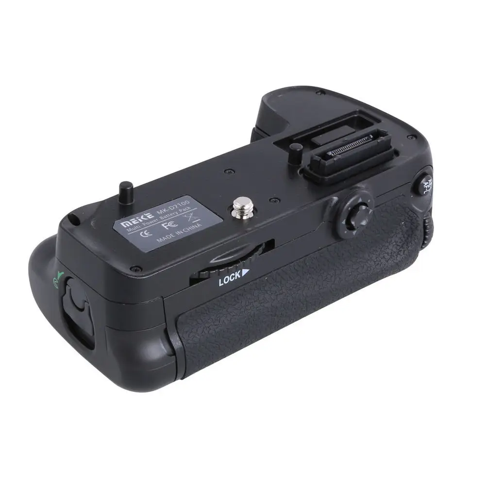 Вертикальная Батарейная ручка Meike для Nikon D7100 D7200 как и в случае с двойным зарядным