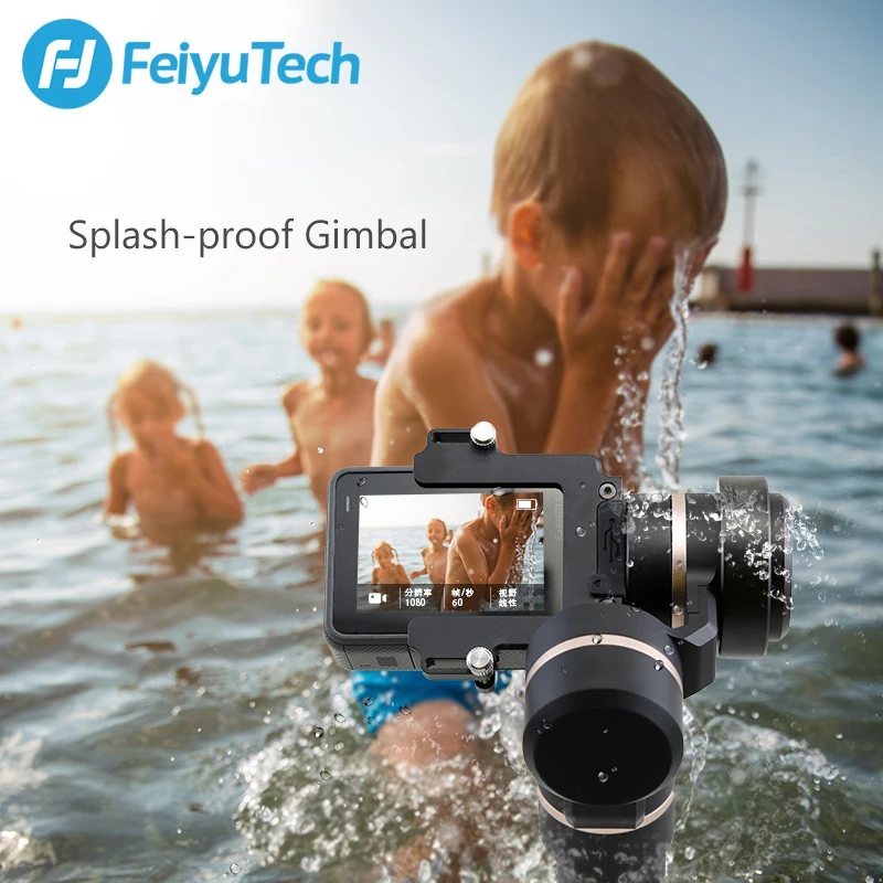 Оригинальный FeiyuTech Feiyu G5 водонепроницаемый 3 осевой Ручной Стабилизатор для экшн