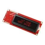 

LCD-09394 Display Development Tools Serial Enabled 16x2 LCD Red Black 5V