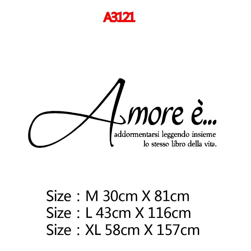 Персонализированные наклейки на стену в итальянском стиле Мультяшные настенные