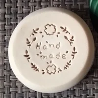 size 3cm Круглый узор, мыло ручной работы, штамп, прозрачный, сделай сам, натуральный акрил, органическое декоративное мыло, изготовление на заказ, печать - Цвет: size 3cm