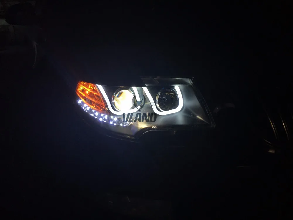 VLAND завод для автомобильных головных ламп Skoda Superb светодиодный светильник 2009 2013