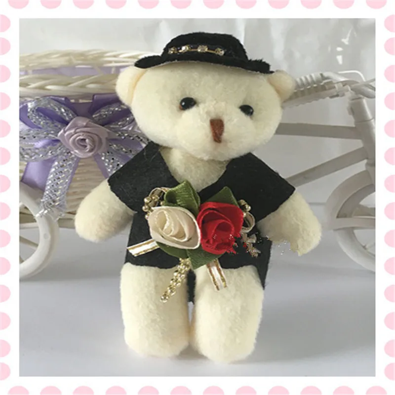 2 шт. 12 см пара медведь свадебный плюшевый мишка плюшевые игрушки подарок