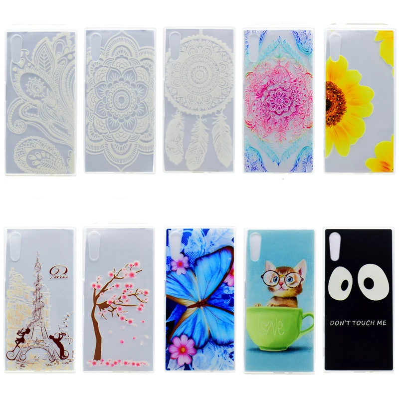 Для Fundas sony Xperia XZ чехол для милые кошки силикон Coque крышка X Z f8331 F8332