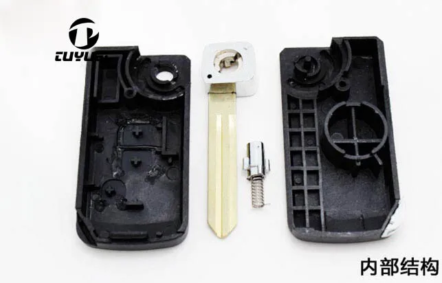Флип чехол для NISSAN ELGRAND|key shell 2 button|shell keyshell buttons |