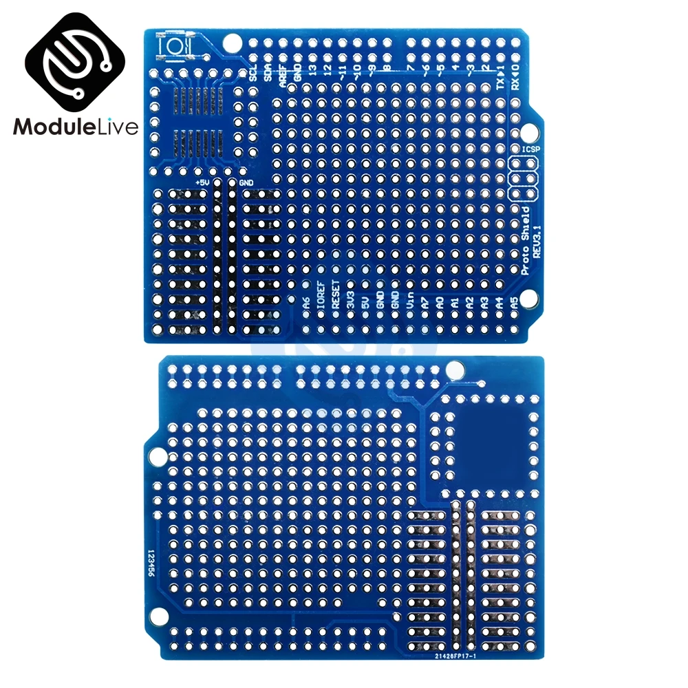 Стандартная Proto винтовая Защитная плата для Arduino совместимая улучшенная версия