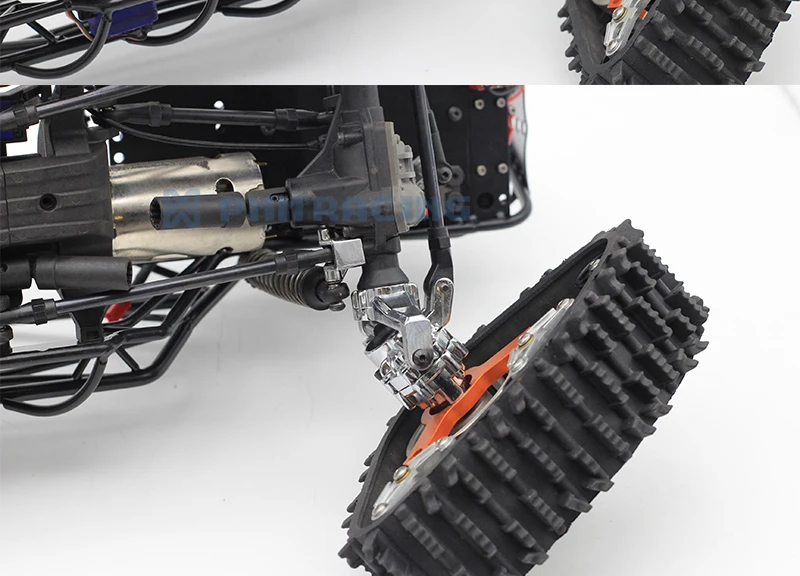 1/10 RC Гусеничный автомобиль украшение металлический рулон набор для клетки для гусеничного Crawler
