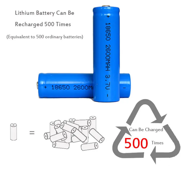 KingWei 2 шт Защищенный 18650 литий-ионный перезаряжаемый 2600 mah аккумулятор+ один NK-809 Универсальный Двойной аккумулятор зарядное устройство для фонарика